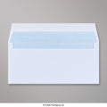 305 - White Blue Opaque Gummed Business Envelopes - Business Envelopes