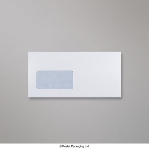 335 - White Blue Opaque Gummed Business Envelopes - Business Envelopes