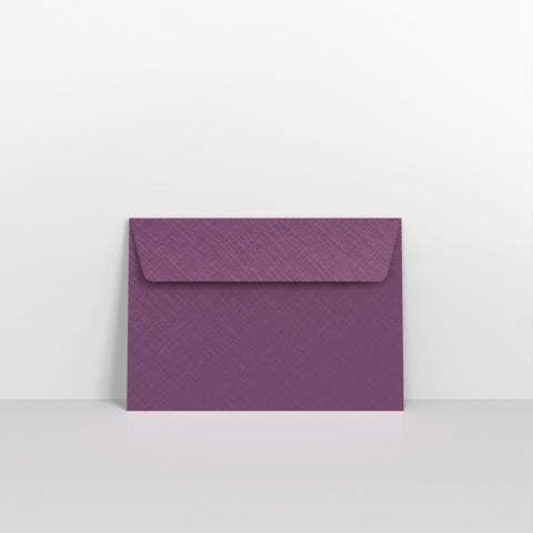 Amaranth Textured Envelopes