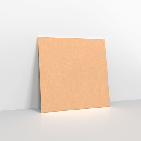 Brown Kraft Fleck Gummed Greeting Card V Flap Envelopes