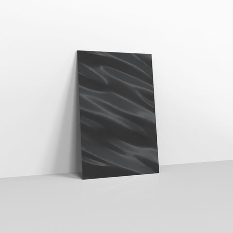 Black Metallic Finish Foil Envelopes