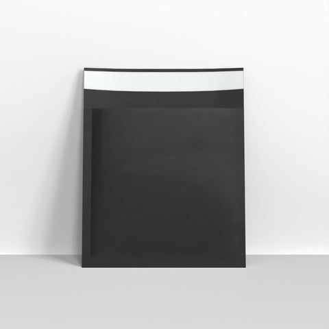 Black Paper Finish Bubble Bag Mailers