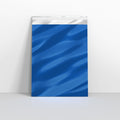 Blue Metallic Finish Foil Envelopes