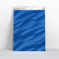 Blue Metallic Finish Foil Envelopes