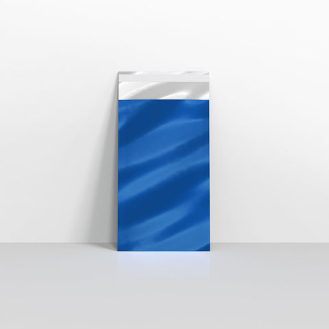 Blue Metallic Finish Foil Envelopes