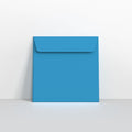 Bright Blue Coloured Peel and Seal Envelopes