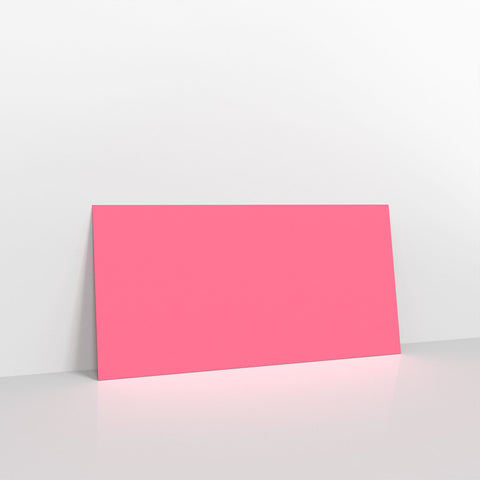 Bright Pink Coloured Gummed V Flap Envelopes