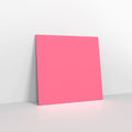 Bright Pink Coloured Gummed V Flap Envelopes