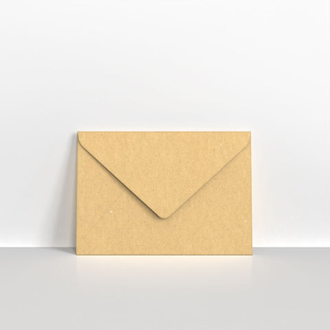 5 x 7 Brown Ribbed Kraft Envelopes (133 x 184mm) 100gsm FREE P&P