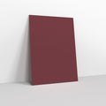 Burgundy Coloured Peel and Seal Envelopes