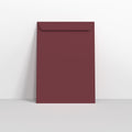 Burgundy Coloured Peel and Seal Envelopes