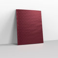 Burgundy Matt Finish Bubble Bag Mailers