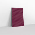 Burgundy Matt Finish Foil Envelopes