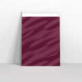 Burgundy Matt Finish Foil Envelopes