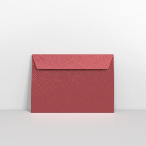 Claret Textured Envelopes