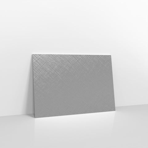 Silver Textured Envelopes