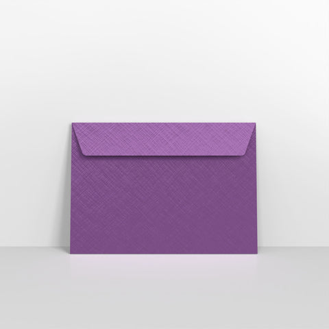 Violet Textured Envelopes