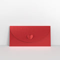 Cardinal Red Butterfly Envelopes