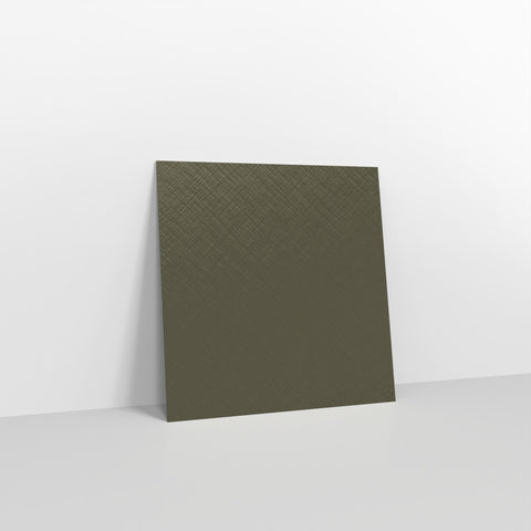 Champagne Green Textured Envelopes