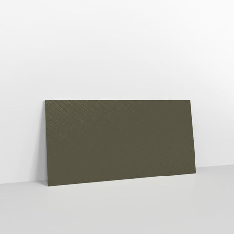 Champagne Green Textured Envelopes