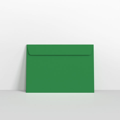 Dark Green Coloured Peel and Seal Envelopes