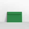 Dark Green Coloured Peel and Seal Envelopes