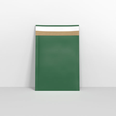 Dark Green Eco Friendly Bubble Bag Mailers