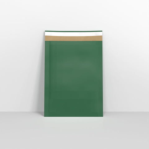 Dark Green Eco Friendly Bubble Bag Mailers