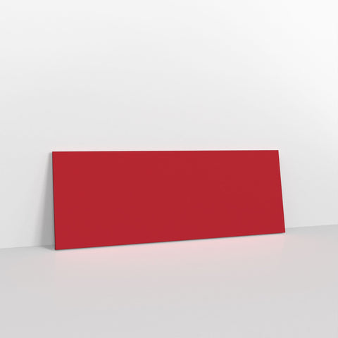 Dark Red Coloured Gummed V Flap Envelopes