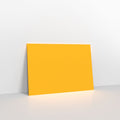 Dark Yellow Coloured Gummed V Flap Envelopes