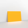 Dark Yellow Coloured Gummed V Flap Envelopes