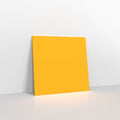 Dark Yellow Coloured Gummed V Flap Envelopes