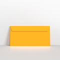 Dark Yellow Coloured Peel and Seal Envelopes