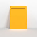 Dark Yellow Coloured Peel and Seal Envelopes