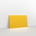 Dark Yellow Coloured Peel and Seal V Flap Envelopes