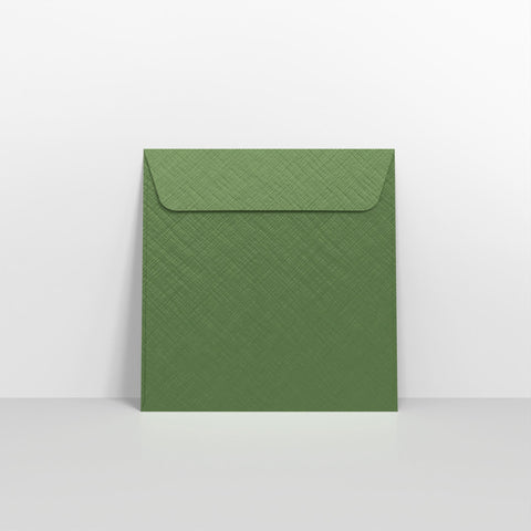 Forest Green Textured Envelopes