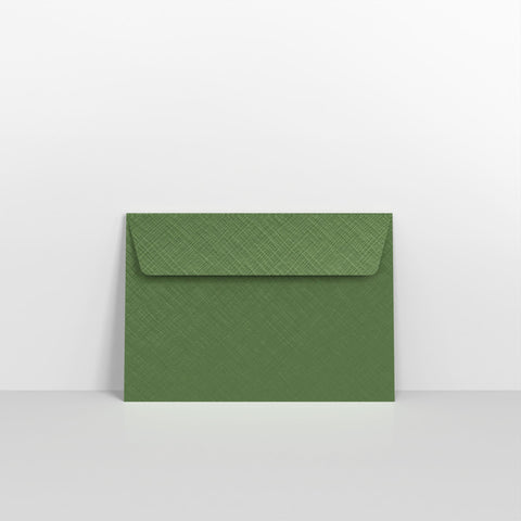 Forest Green Textured Envelopes