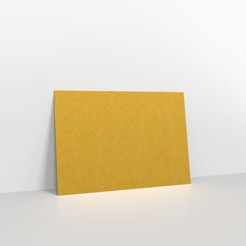 Gold Coloured Peel and Seal V Flap Envelopes