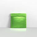 Green Metallic Finish Bubble Bag Mailers