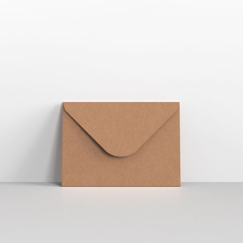 Brown Kraft Duolope V Flap Envelopes