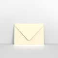 Ivory Coloured Gummed V Flap Envelopes