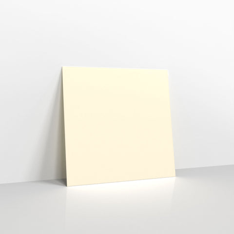 Ivory Coloured Gummed V Flap Envelopes