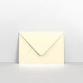 Ivory Coloured Gummed V Flap Envelopes