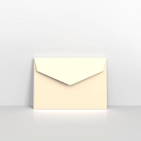 Ivory Coloured Peel and Seal V Flap Envelopes