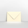 Ivory Wove Coloured Gummed Greeting Card V Flap Envelopes