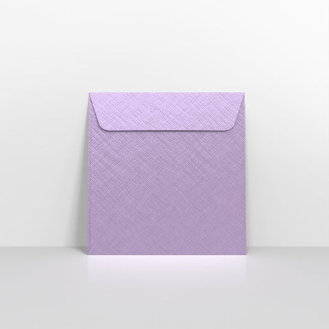 Lilac Textured Envelopes