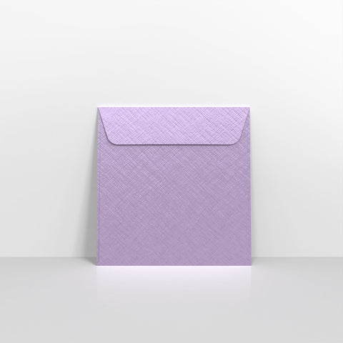 Lilac Textured Envelopes