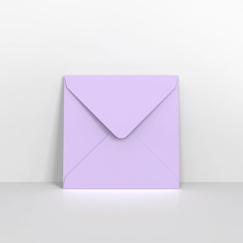 Lilac Lustre Coloured Gummed Greeting Card V Flap Envelopes