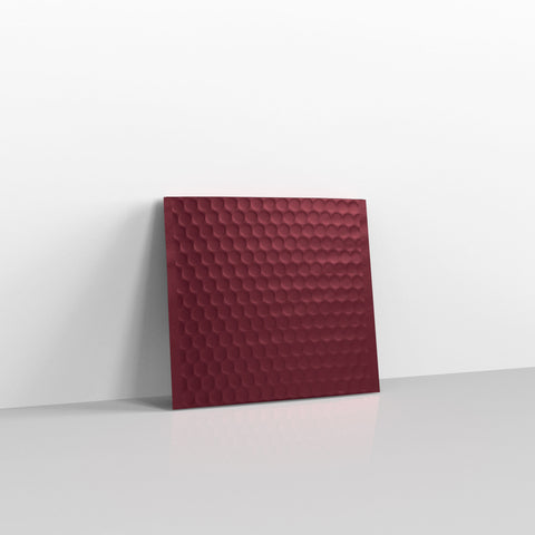 Burgundy Matt Finish Bubble Bag Mailers