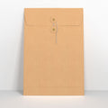 Manilla String & Washer Gusset Envelopes